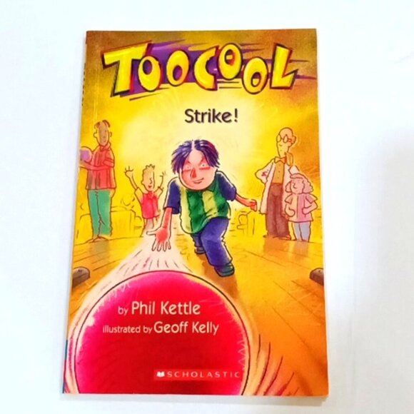 Kid's Paperback Books Set of 6 'Too Cool' Phil Kettle Scholastic 2008 - Picture 5 of 12